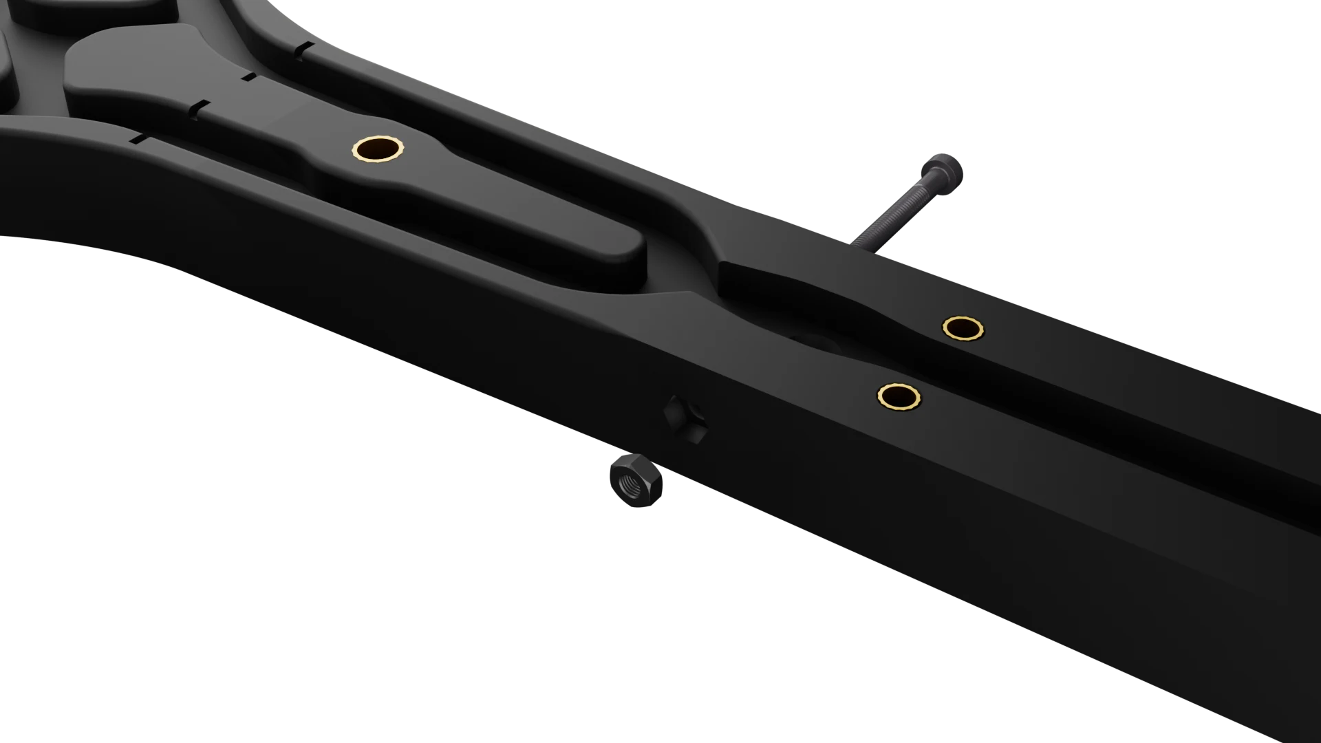 Außenteile an den Verbindungsteilen der Grundplatte befestigen – zum Vergrößern klicken